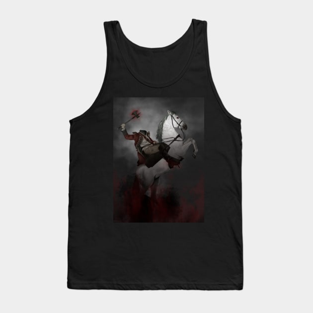 Headless horseman (Sleepy Hollow) Tank Top by SanFernandez